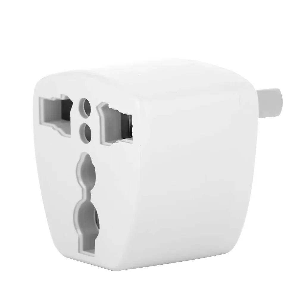 Adaptador de corriente Europeo a Americano Blanco