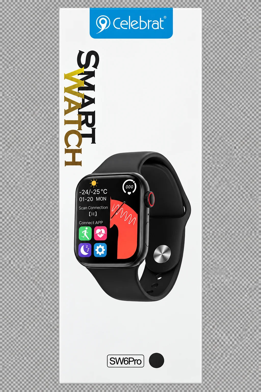 Smartchwatch celebrat SW6 pro