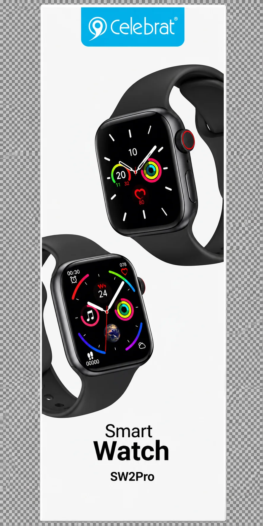 Smartwatch SW2 Pro Black